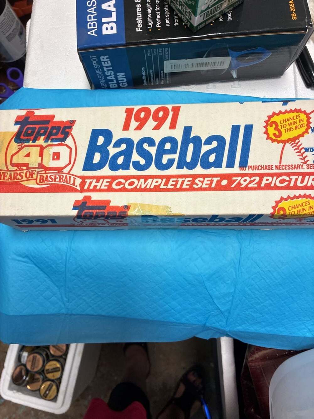 1991 Topps 40 Years of Baseball Complete Trading Card Factory Sealed Set 792 Car